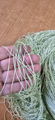 İP PERDE ÖZEL SERİ İNCE ZİNCİR FISTIK YEŞİLİ RENK (KORNİŞ+RUSTİK) EN 100 CM BOY 300 CM - 8
