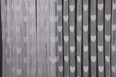 KALPLİ MODEL BEYAZ RENK EN 100 CM BOY 280 CM HAZIR İP PERDE - 3
