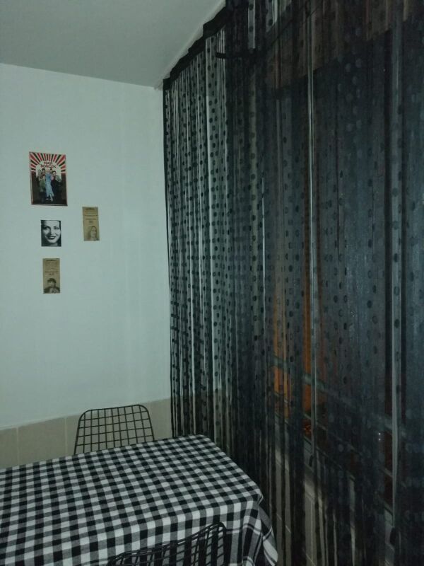 KÜÇÜK PUANLI MODEL ANTRASİT RENK HAZIR DİKİLMİŞ İP PERDE 180 * 280 cm - 4