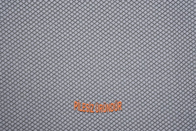 PETEK MODEL GRİ RENK TEK KANAT PİLESİZ Hazır dikilmiş Fon Perde 150*260 cm - 2