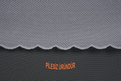 PETEK MODEL GRİ RENK TEK KANAT PİLESİZ Hazır dikilmiş Fon Perde 150*260 cm - 3