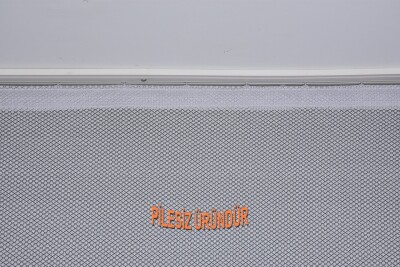 PETEK MODEL GRİ RENK TEK KANAT PİLESİZ Hazır dikilmiş Fon Perde 150*260 cm - 4